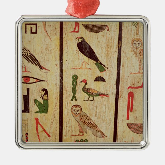 Ornamento De Metal O sarcófago de Psamtik eu (664-610 BC) detalho o (Frente)