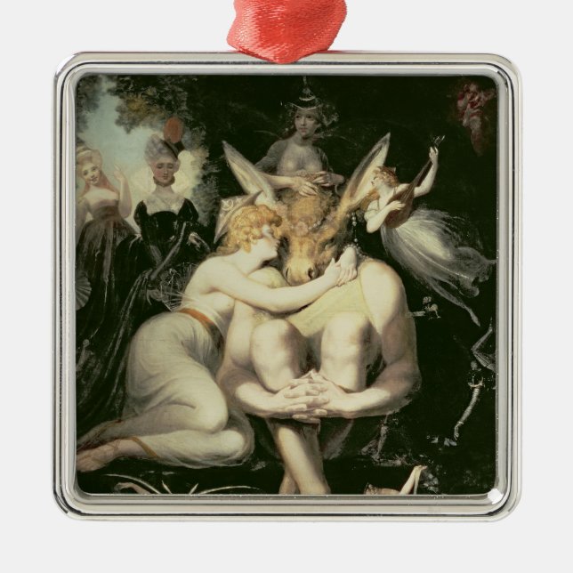 Ornamento De Metal O Titania acorda, cercado pelo assistente (Frente)