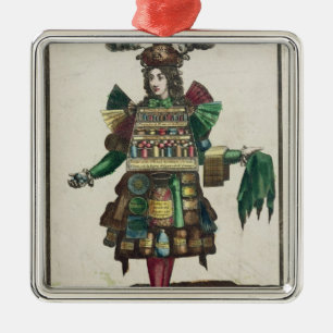 Ornamento De Metal O traje do Perfumer