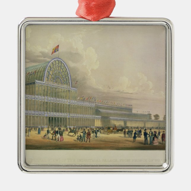 Ornamento De Metal O Transept do palácio de cristal, do Princ (Frente)