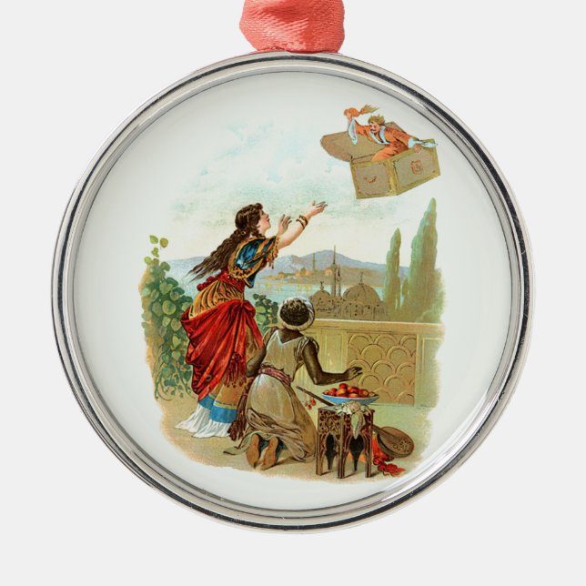 Ornamento De Metal O Tronco Voador  (Frente)