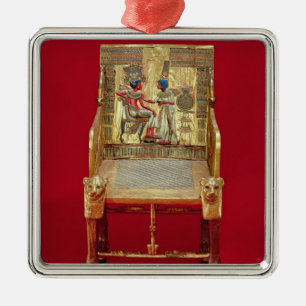 Ornamento De Metal O trono, do túmulo de Tutankhamun