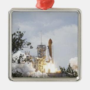 Ornamento De Metal O vaivém espacial Atlantis tira 3