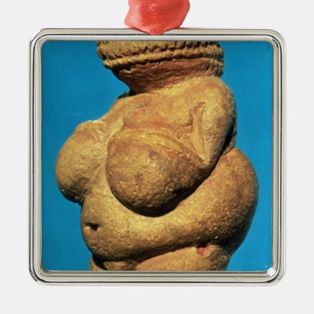 Ornamento De Metal O Venus de Willendorf (Frente)