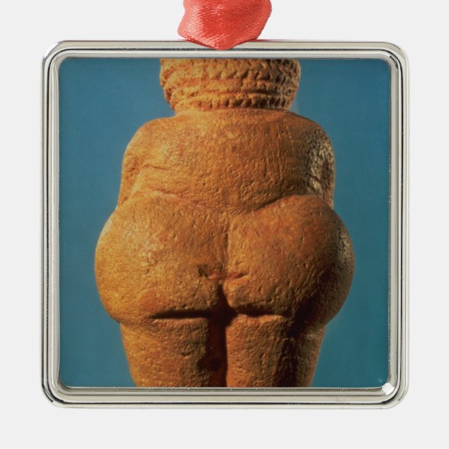 Ornamento De Metal O Venus de Willendorf (Frente)