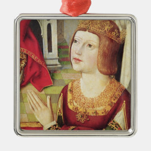 Ornamento De Metal O Virgin dos reis católicos 2