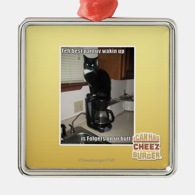 Ornamento De Metal o wakin uv da melhor parte acima (Frente)