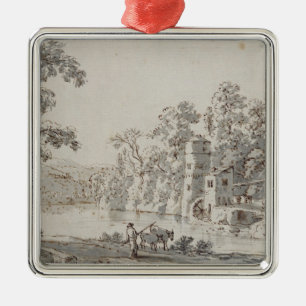 Ornamento De Metal O Watermill por Ford