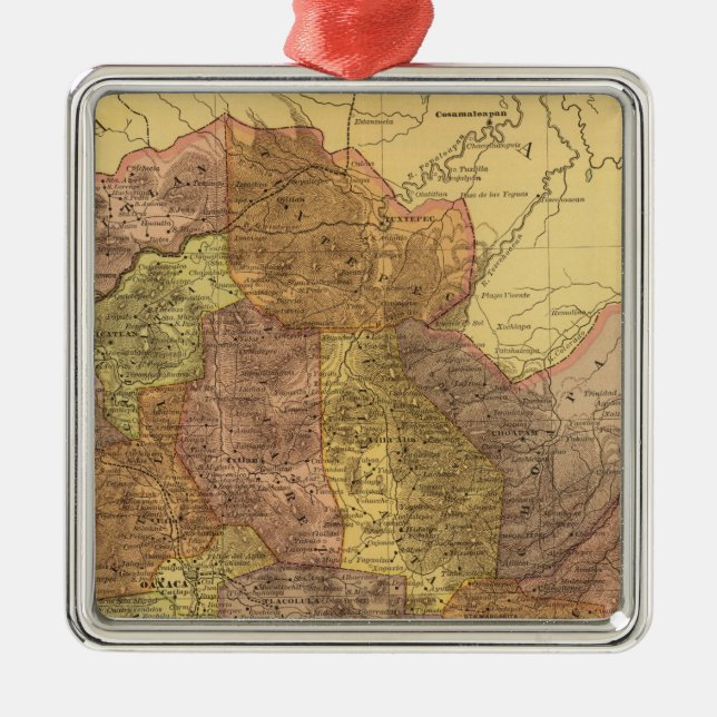 Ornamento De Metal Oaxaca (Frente)