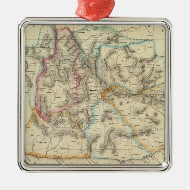 Ornamento De Metal Oaxaca, México (Frente)