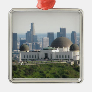 Ornamento De Metal Obervatório de Griffith e centro Los Angeles