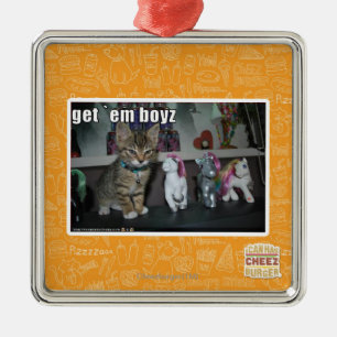 Ornamento De Metal Obtenha o boyz do em