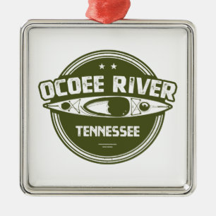 Ornamento De Metal Ocoee River