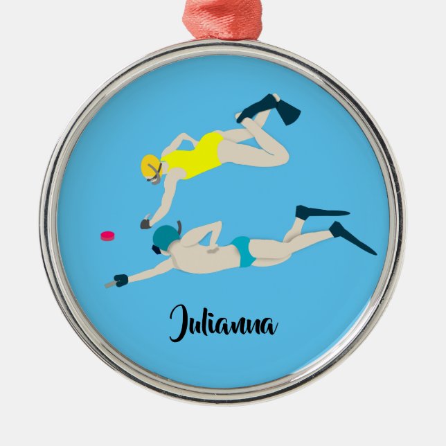 Ornamento De Metal Octopsia (Frente)