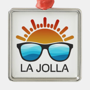 Ornamento De Metal Óculos de Sol La Jolla Califórnia