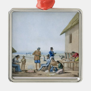 Ornamento De Metal Ocupações domésticas, Agagna, Guam, Filipinas, 