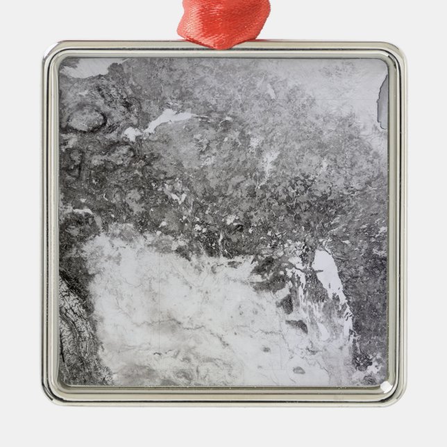 Ornamento De Metal Oeste do Canadá (Frente)