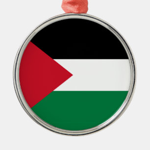 Ornamento De Metal oficialmente pavilhão do Estado da Palestina