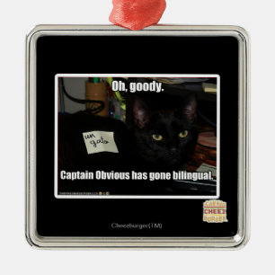 Ornamento De Metal Oh, goody.