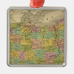 Ornamento De Metal Ohio 7