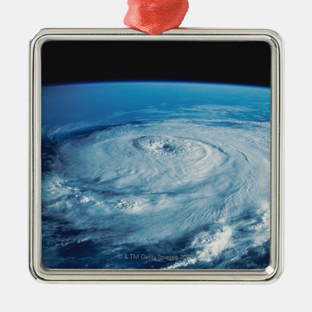 Ornamento De Metal Olho de um furacão (Frente)