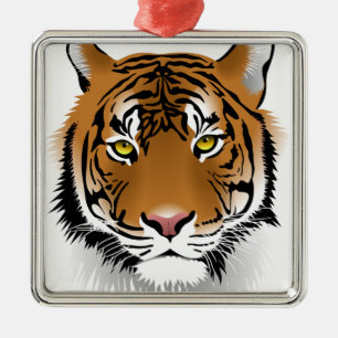 Ornamento De Metal Olhos de Tigre