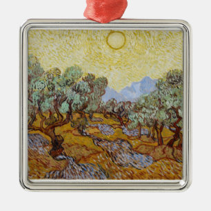 Ornamento De Metal Oliveiras de Vincent van Gogh , 1889