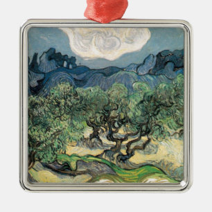 Ornamento De Metal Oliveiras, Vincent van Gogh