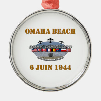 Ornamento De Metal Omaha Beach 1944
