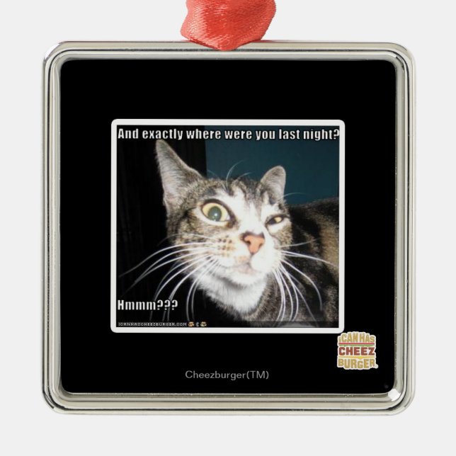 Ornamento De Metal Onde estava você (Frente)