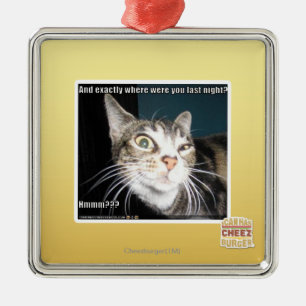 Ornamento De Metal Onde estava você