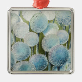 Ornamento De Metal Onion Millions Watercolor Art