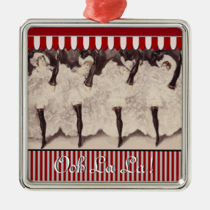 Ornamento De Metal Ooh La La!