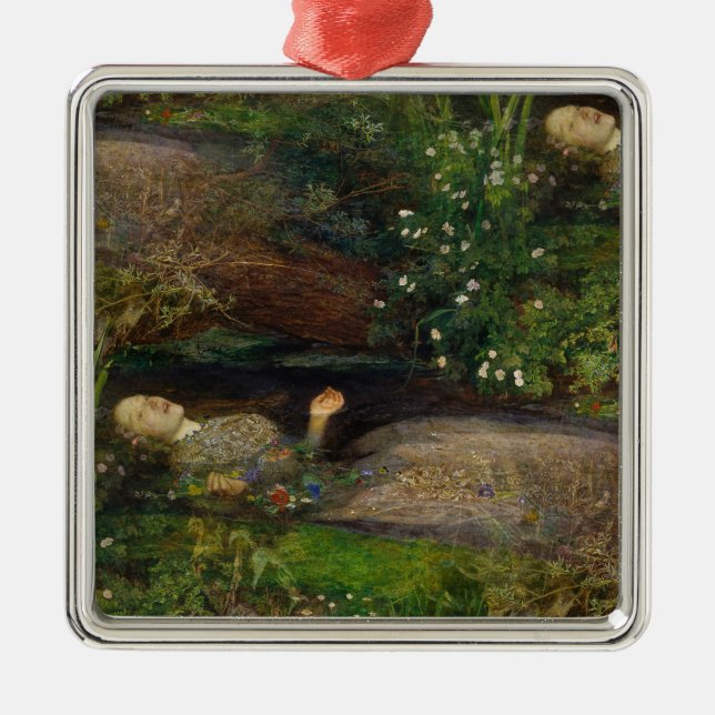 Ornamento De Metal ophelia (Frente)