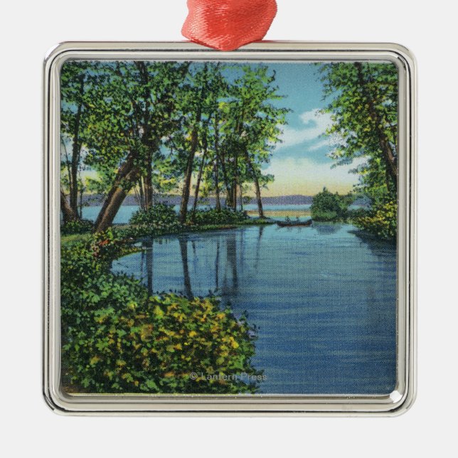 Ornamento De Metal Opinião da entrada da entrada (Frente)