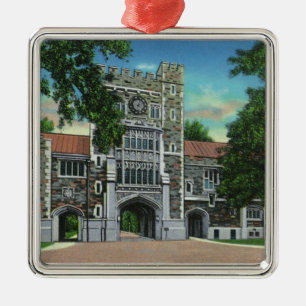 Ornamento De Metal Opinião exterior Taylor Salão, faculdade de Vass