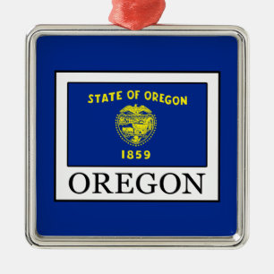 Ornamento De Metal Oregon