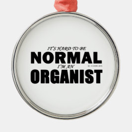 Ornamento De Metal Organista normal