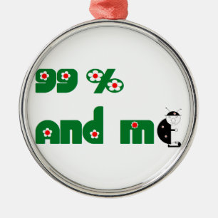 Ornamento De Metal original ladybird