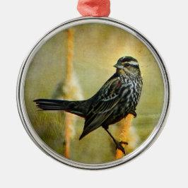 Ornamento De Metal Ornament Blackbird