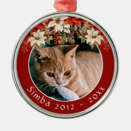 Ornamento De Metal Ornament Cat