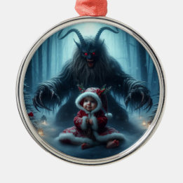 Ornamento De Metal Ornament Krampus de Natal