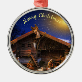 Ornamento De Metal Ornament Natal