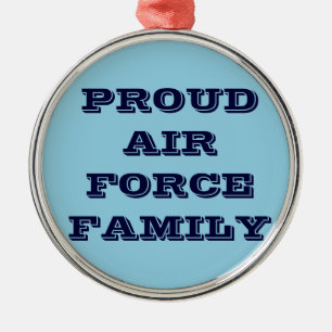 Ornamento De Metal Ornament Orud Air Force Family