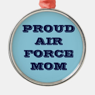 Ornamento De Metal Ornament Orud Air Force Mãe