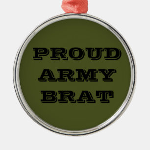 Ornamento De Metal Ornament Orud Army Brat