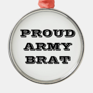 Ornamento De Metal Ornament Orud Army Brat