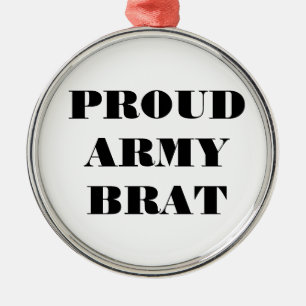 Ornamento De Metal Ornament Orud Army Brat