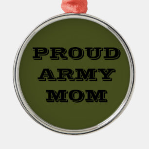 Ornamento De Metal Ornament Orud Army Mãe