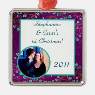 Ornamento De Metal Ornament personalizado árabe Roxo árabe